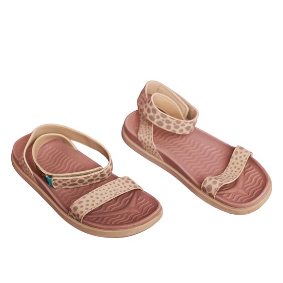 Native Juliet Print Ankle Strap Sandals Hook Loop Closure womens‎ size 10 - Picture 1 of 8